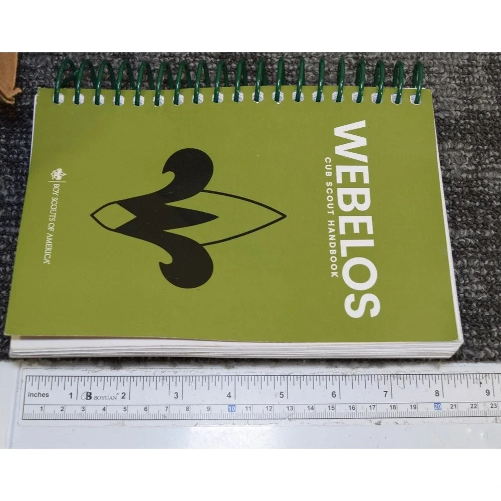 Official Cub Scout Webelos Spiral Bound Handbook 2021 - VERY GOOD Boy BSA
